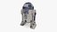 R2-D2 Droid Rigged for Cinema 4D model