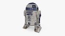 R2-D2 Droid Rigged for Cinema 4D