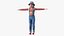 Traje Denim Niño Niña T-Pose