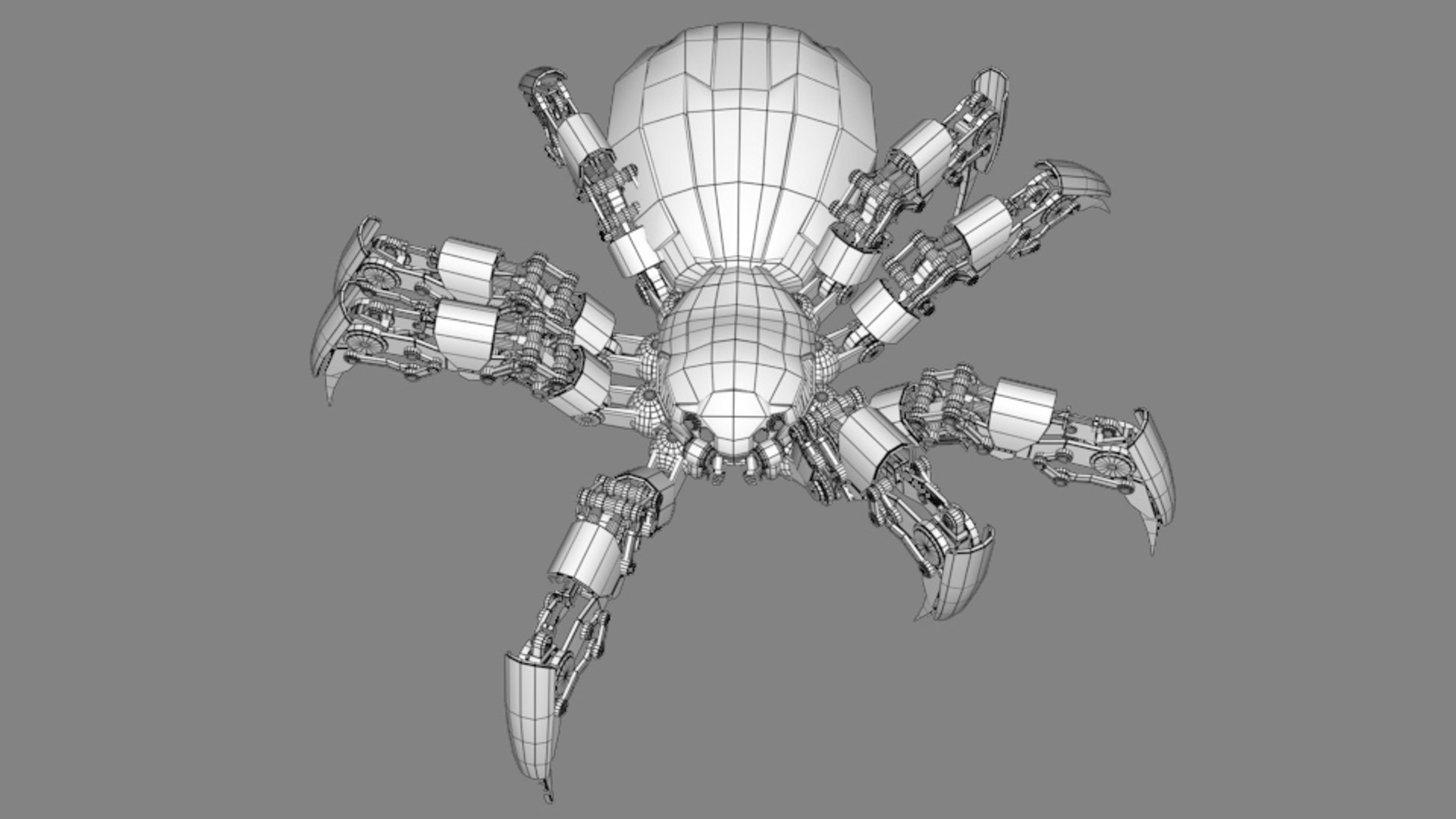 3D model mechanical spider https://p.turbosquid.com/ts-thumb/2B/bQfq40/iHMSGkXl/wireframe01/jpeg/1547435158/1920x1080/fit_q87/347009ad81c33c884c5935d76acd02c5788077d3/wireframe01.jpg
