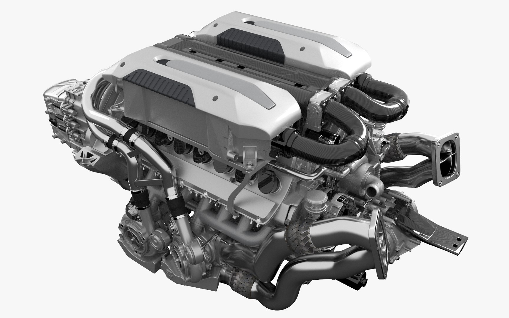 3D bugatti chiron engine model - TurboSquid 1217464