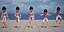 Ragazza adolescente stilizzata