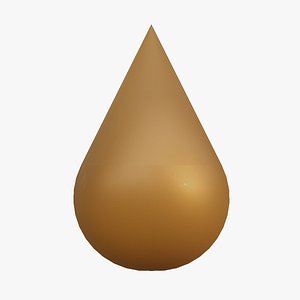 Bronze Drop 3D