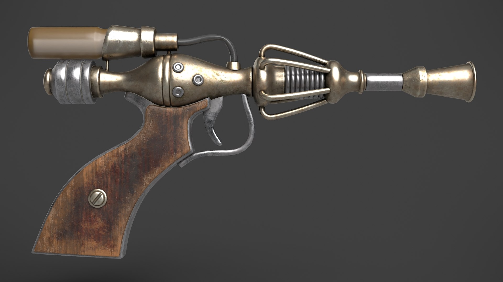 3D Model Fantasy Gun 18 - TurboSquid 1936239