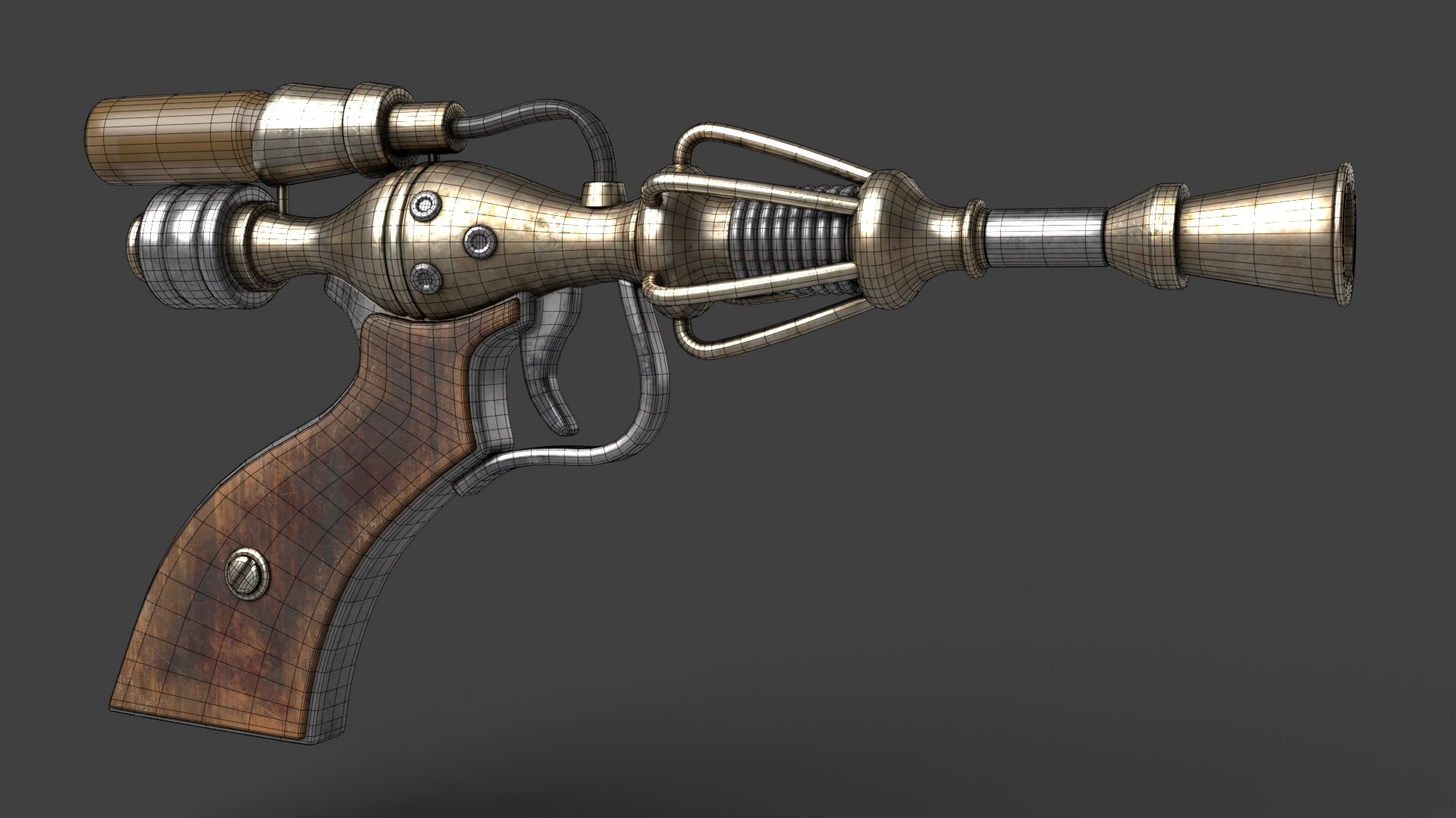 3D Model Fantasy Gun 18 - TurboSquid 1936239