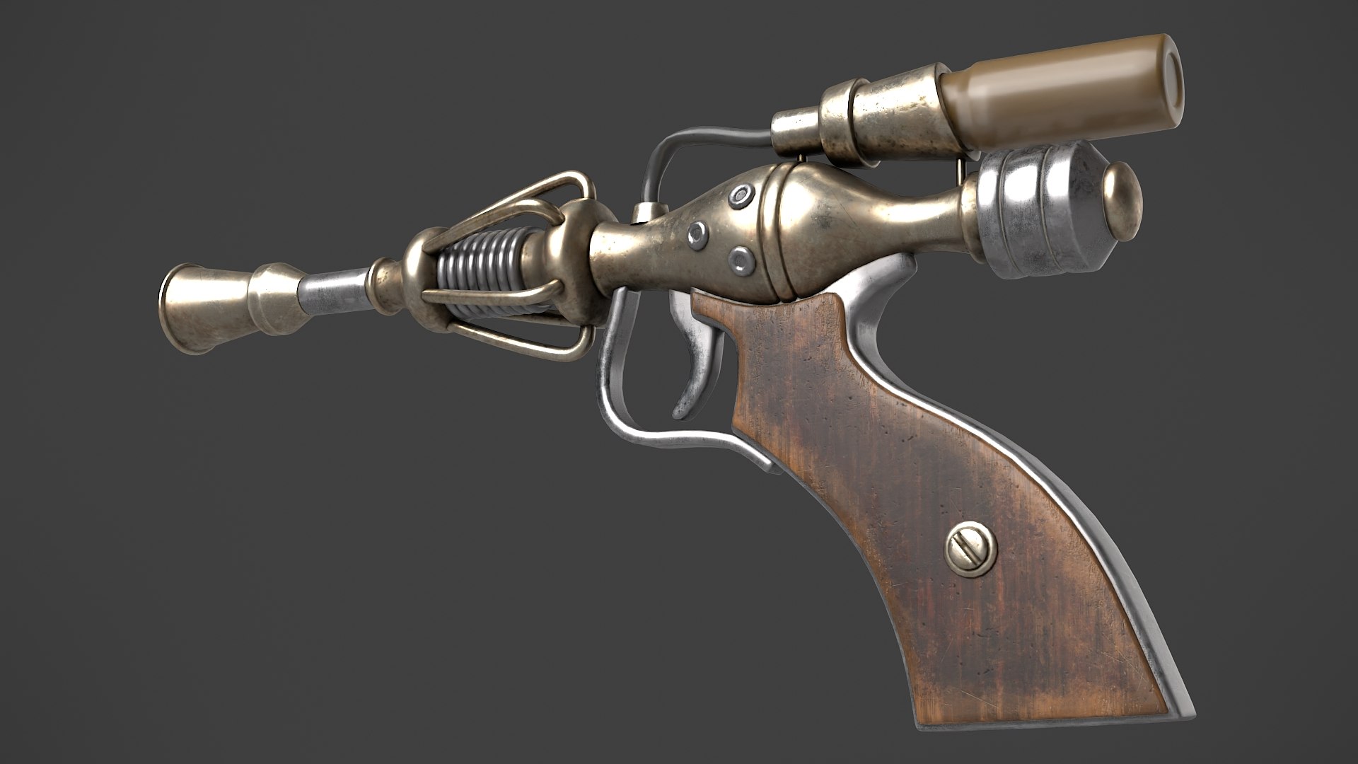 3D Model Fantasy Gun 18 - TurboSquid 1936239