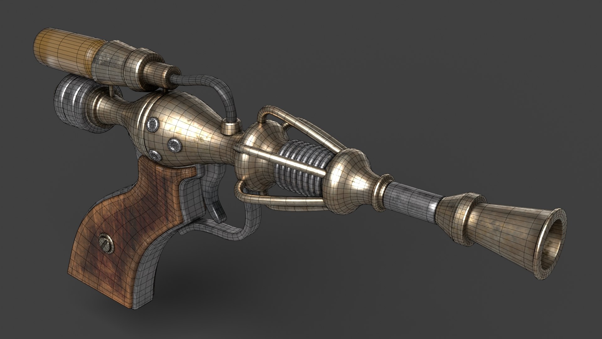 3D Model Fantasy Gun 18 - TurboSquid 1936239