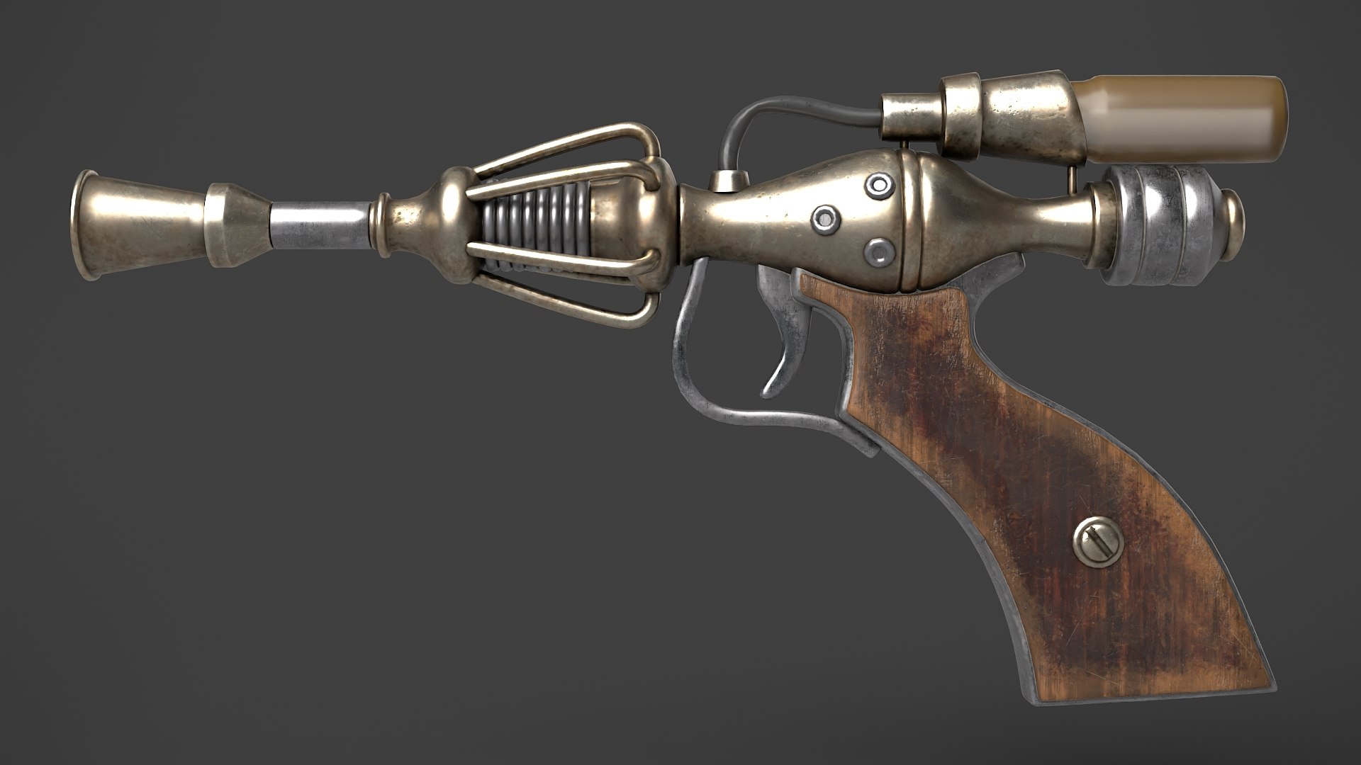 3D Model Fantasy Gun 18 - TurboSquid 1936239