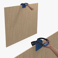 Manual Sheet Carry Tool with Plywood In Hand