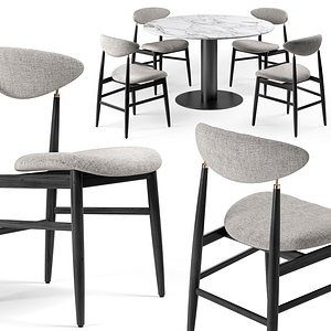 Gubi dining set