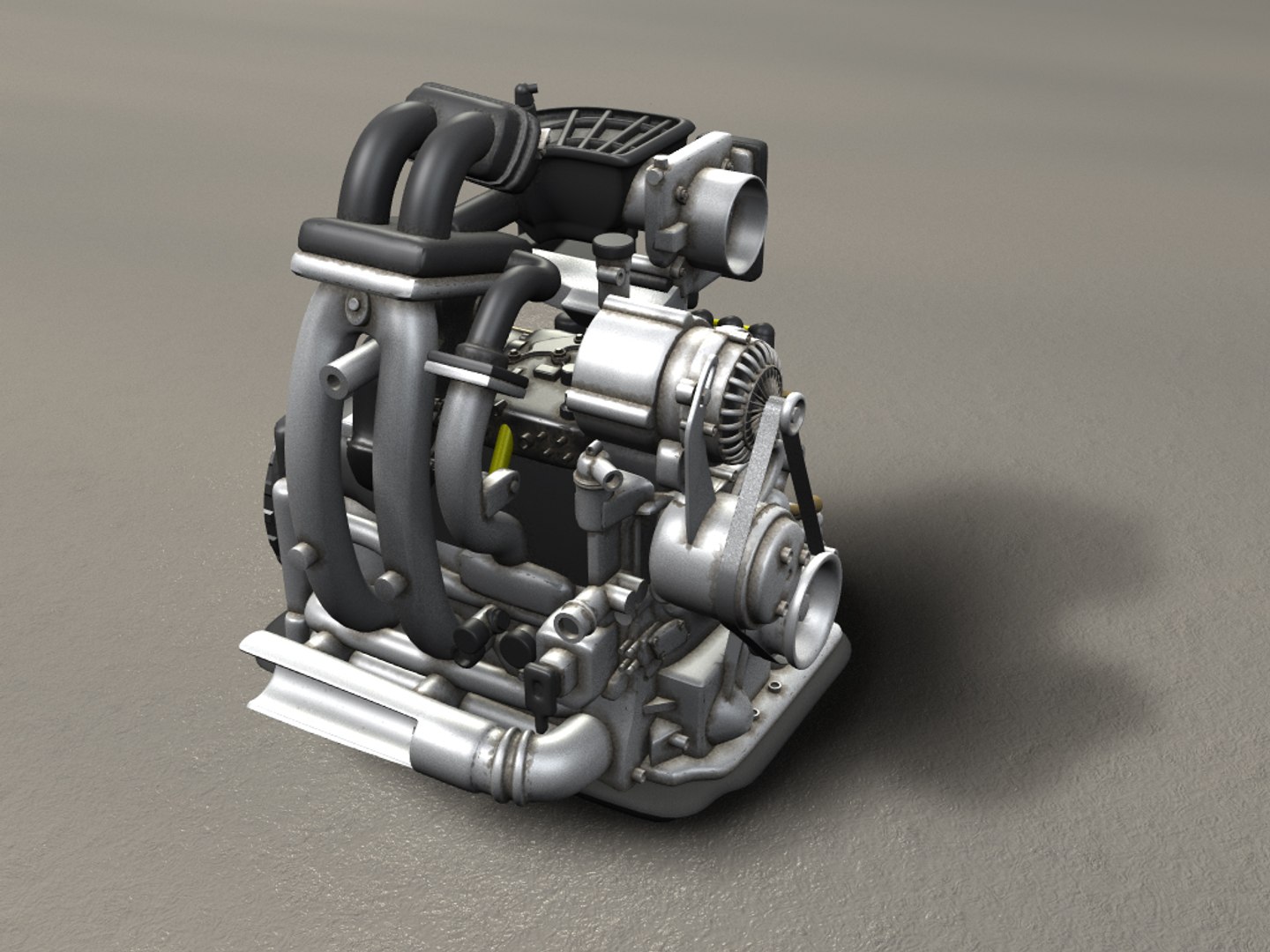 Rotary Engine 3d Model