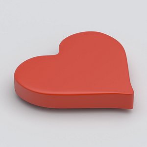 Poker Card  hearts 3D model