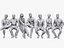 Lowpoly People Sitting Pack Vol. 4