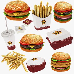 Fast Food Models Collection