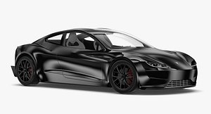 auto car coupe 3D model