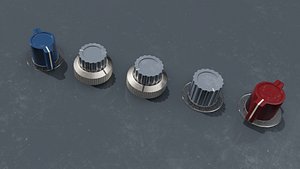 Neve 1073 Knobs