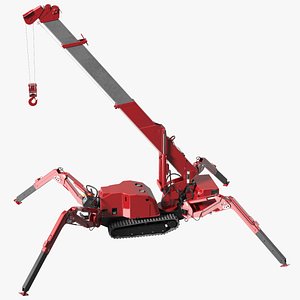 Spider Mini Crane Unfolded Position