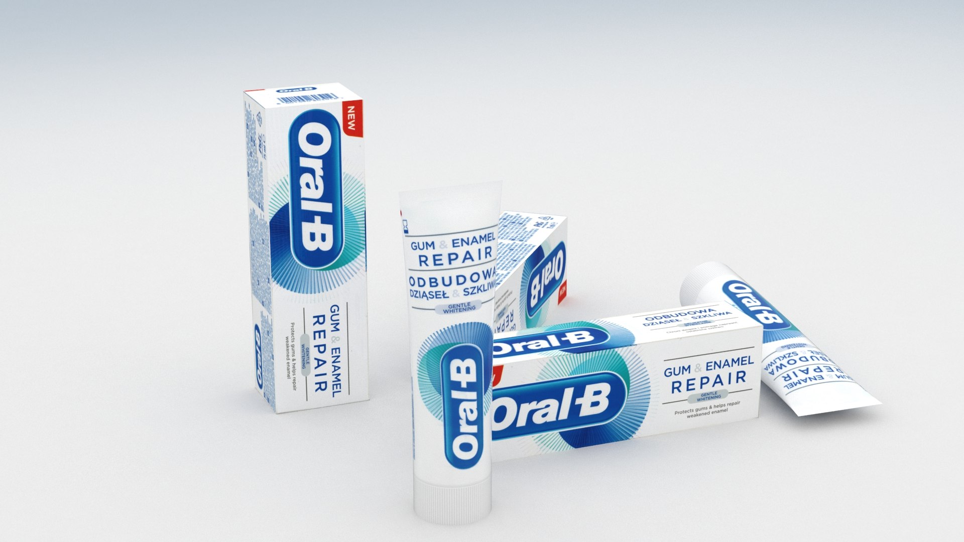 Toothpaste 3D - TurboSquid 1381334