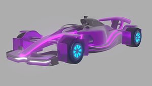 SCI FI Formula 1 Car | Purple