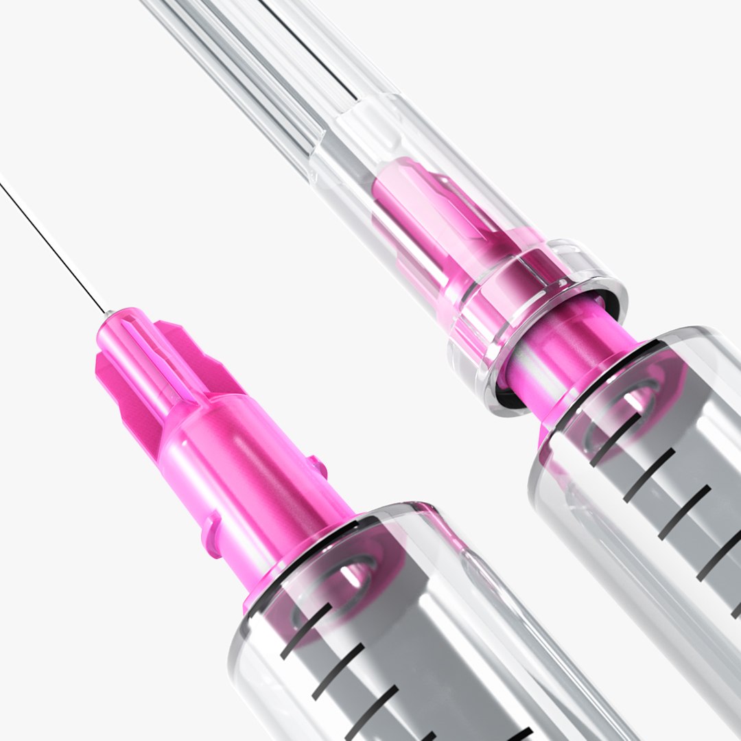 3d 3ml Syringe Injection