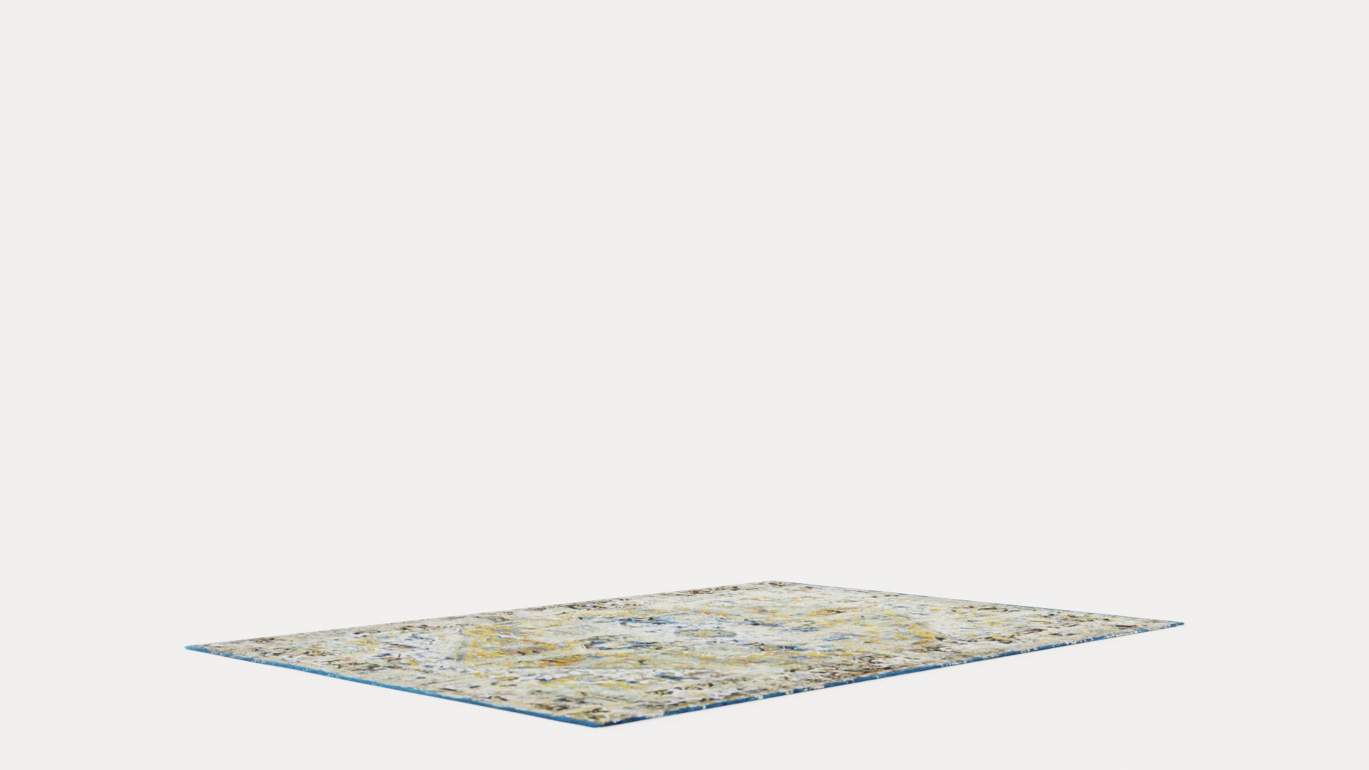 LOUIS DE POORTERE ANTIQUE HERIZ 8704 AMIR GOLD RUGS 3D - TurboSquid 2234409