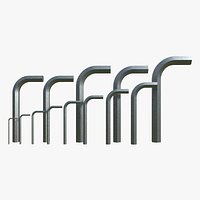 Metric Hex Key Set M3-M24 DIN 912