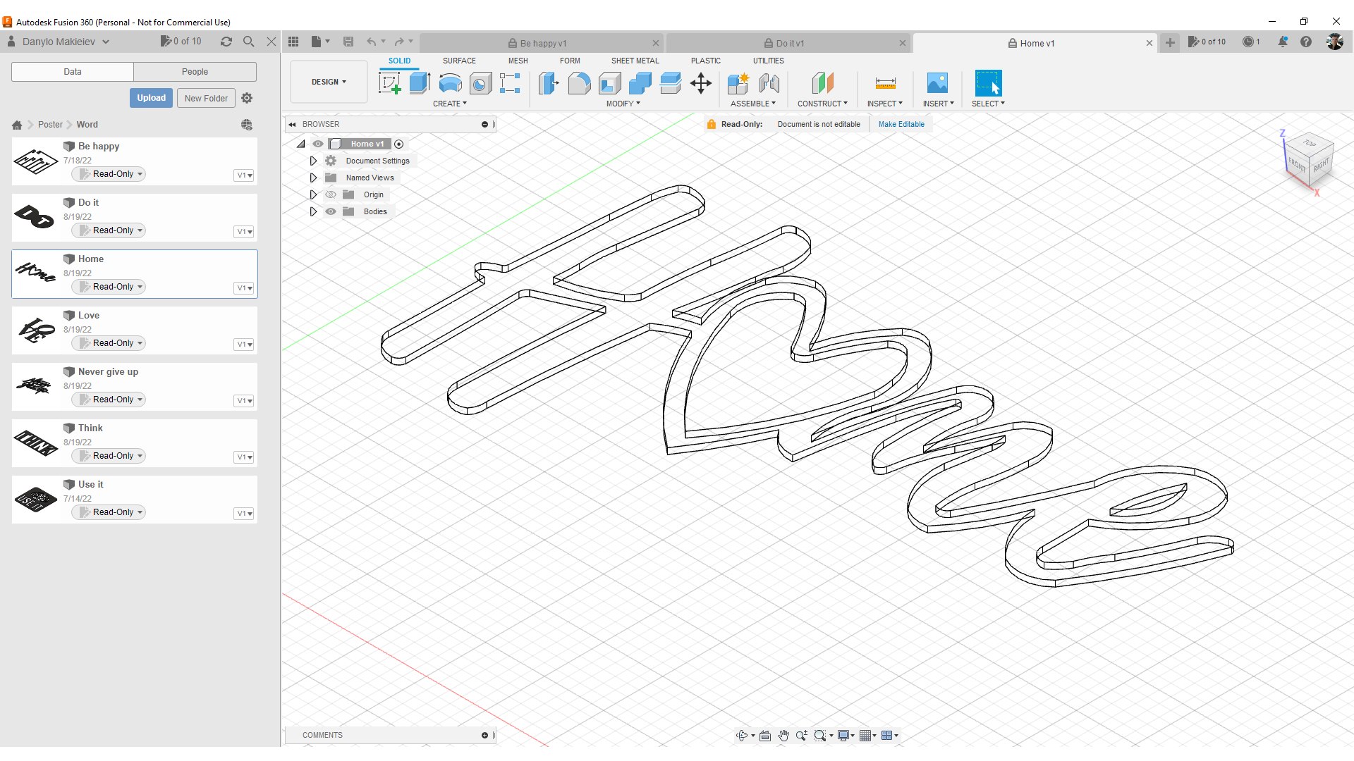 Poster Home Model - TurboSquid 1964182