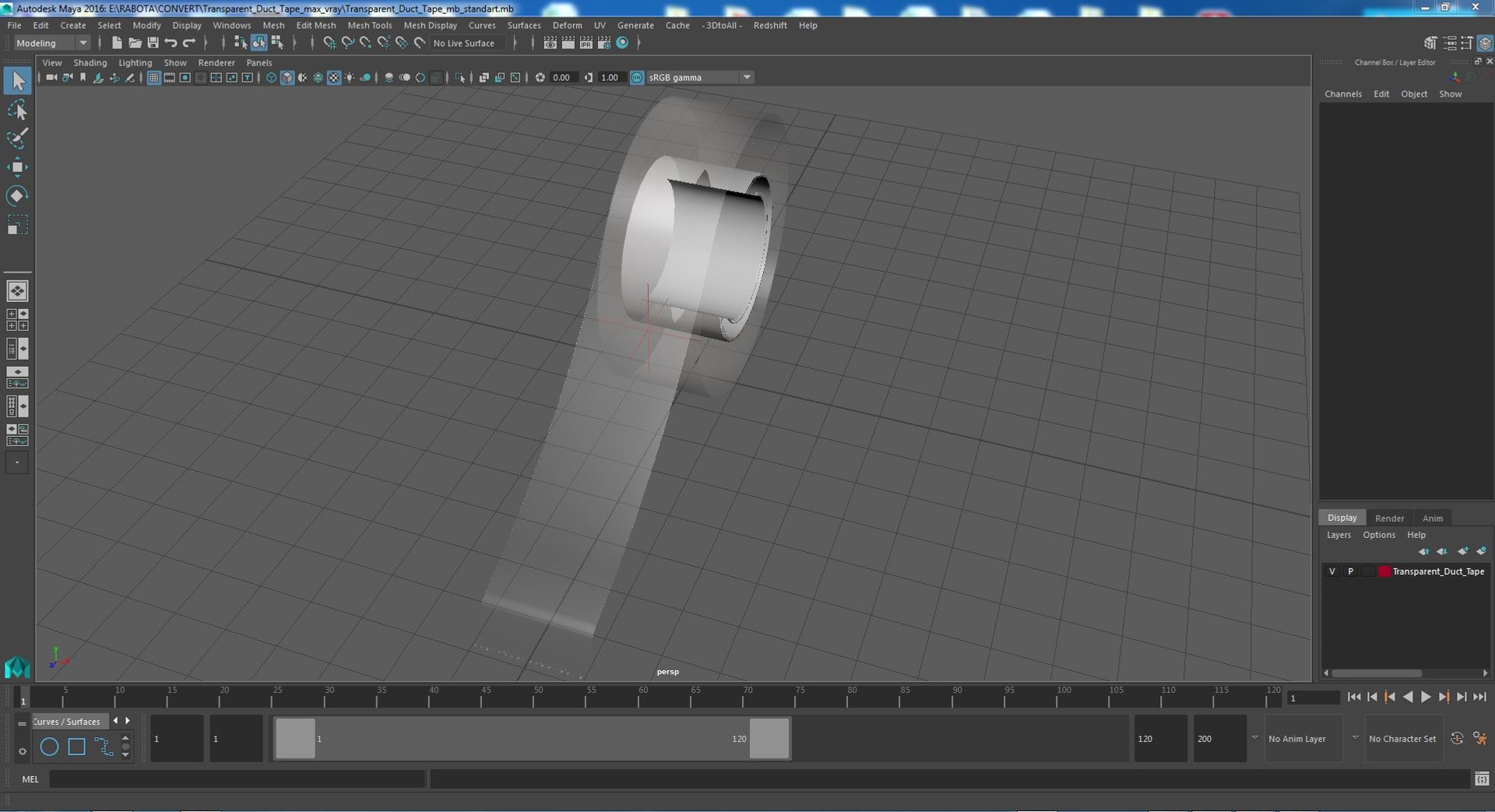 Transparent Duct Tape model https://p.turbosquid.com/ts-thumb/2C/RuwJ1U/Fm/transparentducttape3dsmodel023/jpg/1636403080/1920x1080/fit_q87/3f682b8aabe26f3c0200237db7fbda7b01f8994b/transparentducttape3dsmodel023.jpg