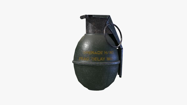 c4d m61 frag grenade