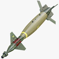 GBU-10 Paveway 2 Green Aircraft Guided Bomb PBR