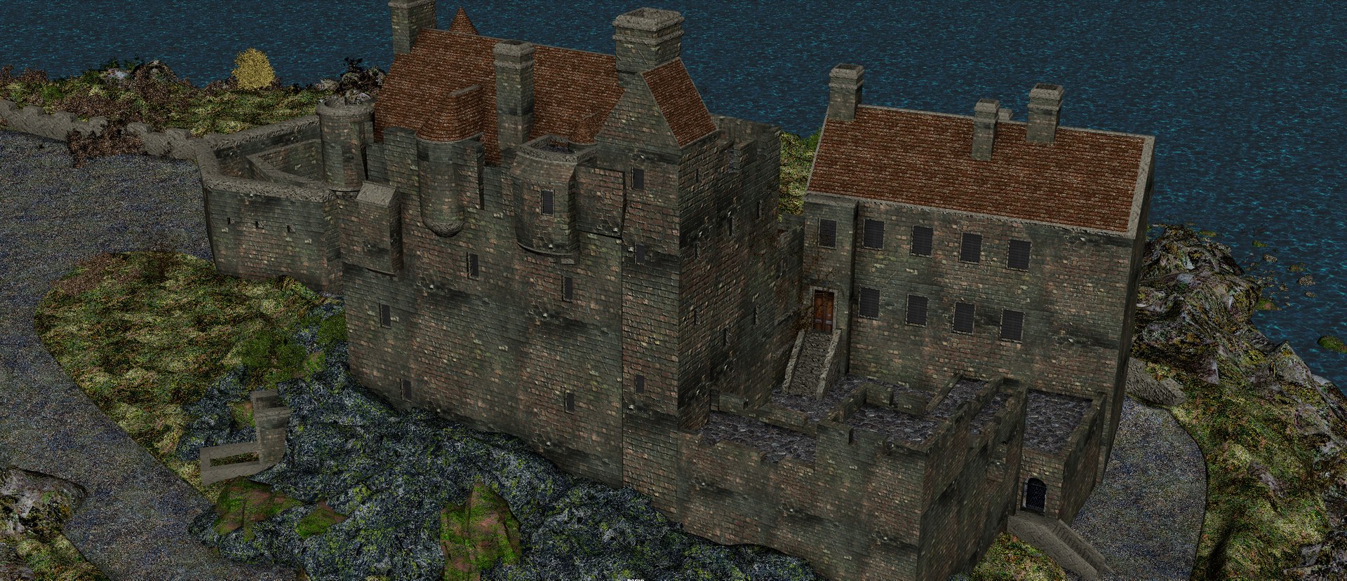 3D model Eilean Donan Castle Scotland - TurboSquid 2154359