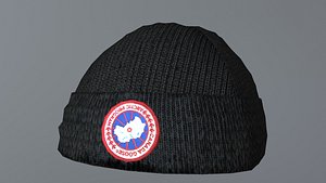 3D CANADA GOOSE HAT low-poly PBR model
