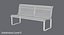 City Bench 02 Aged