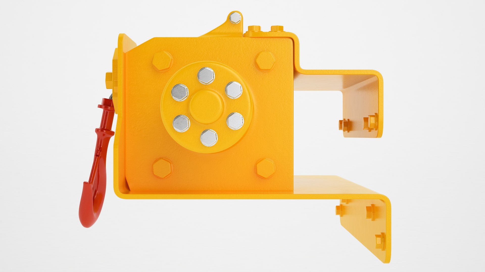 All Terrain Vehicle Winch 02 3D Model - TurboSquid 2397244