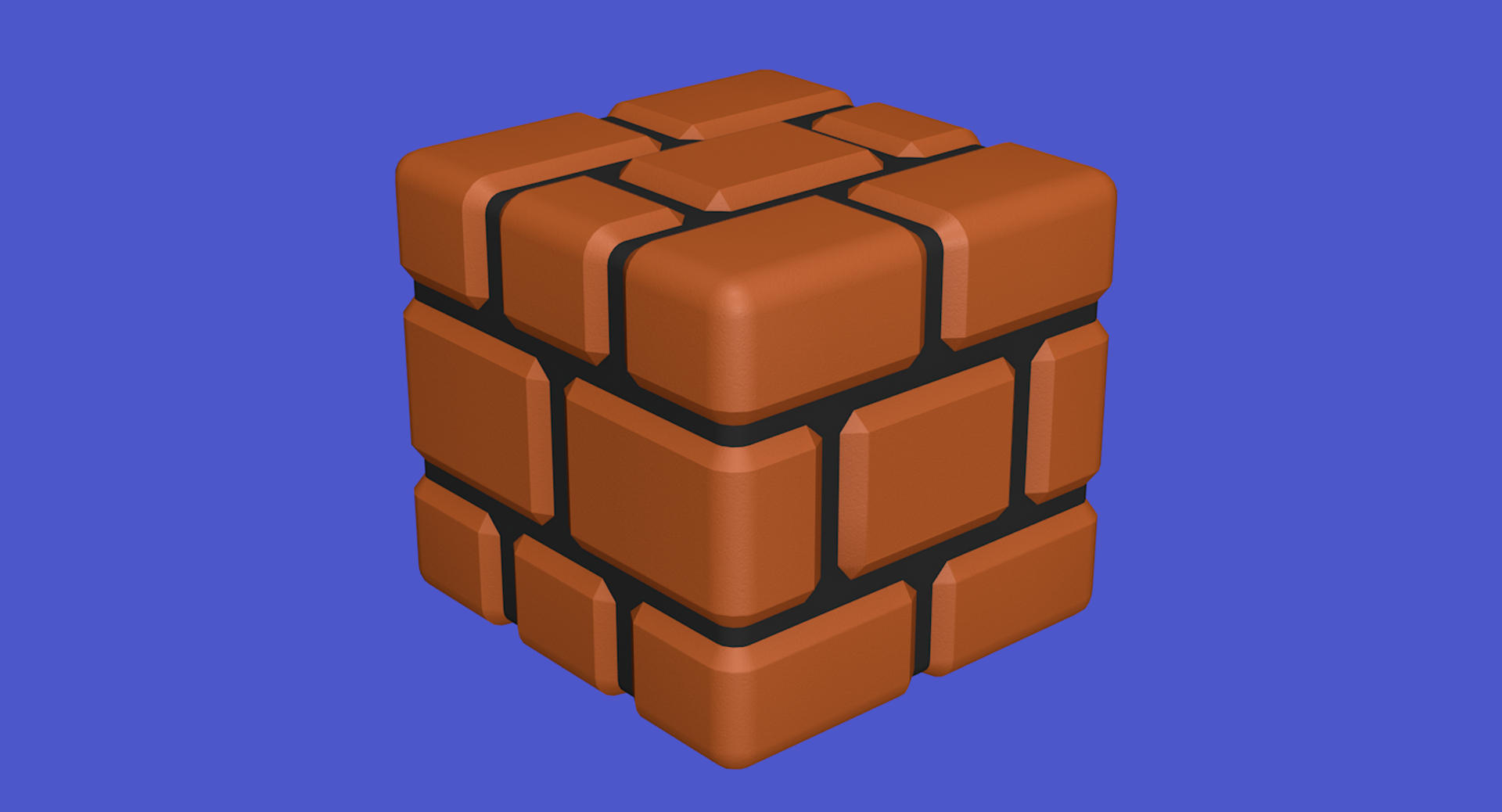 Brick Block Super Mario 3D Model - TurboSquid 1372379