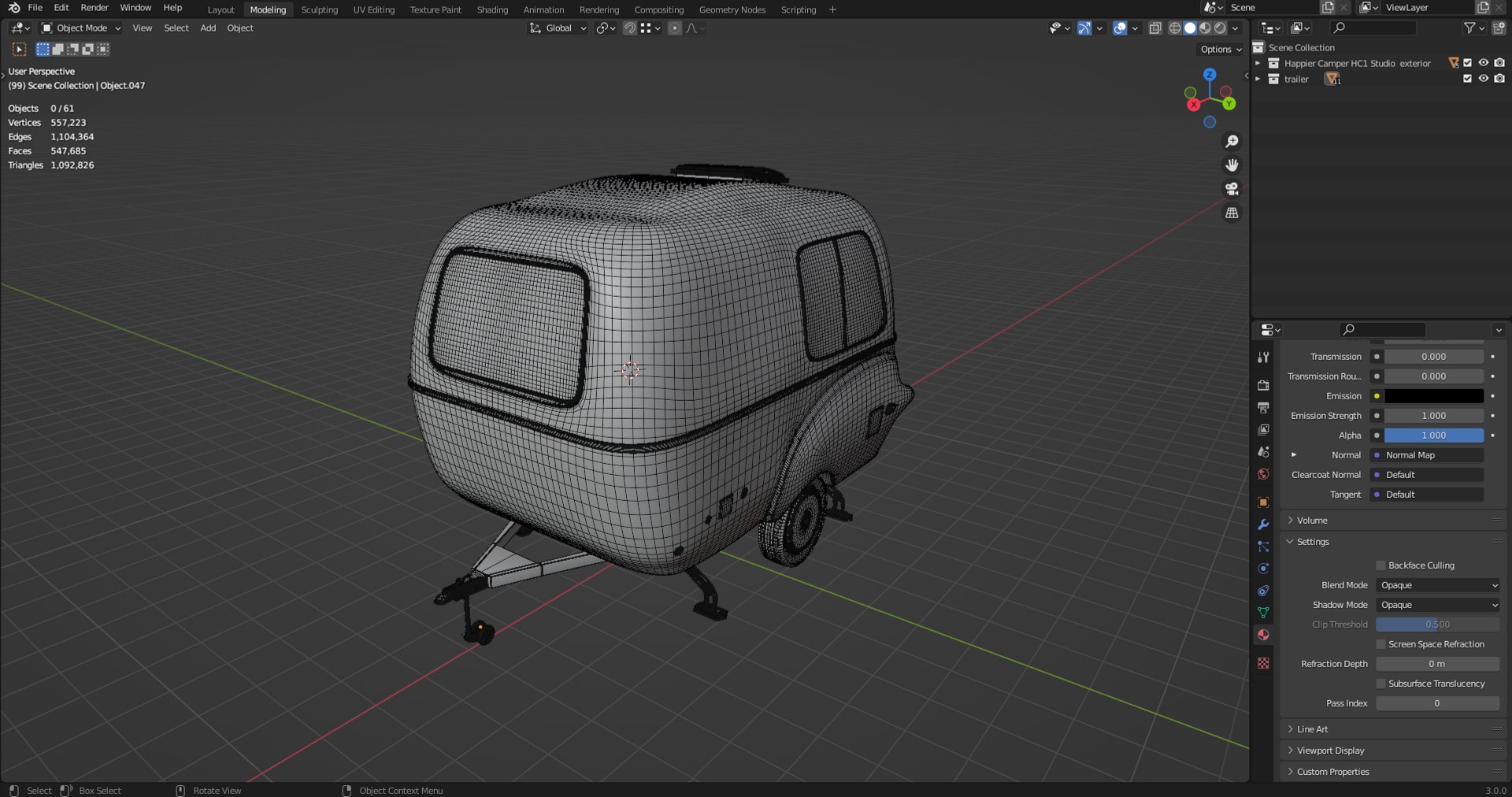 3D Happier Camper HC1 Studio Venice Breeze - TurboSquid 2240451