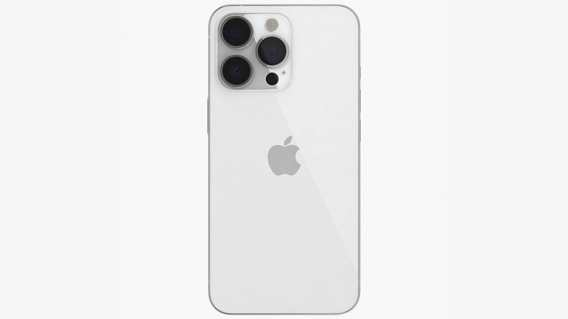 Apple iPhone 13 Pro Silver 3D model preview