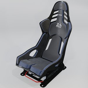 Recaro Podium GF 24H Le Mans Limited Edition 3D model