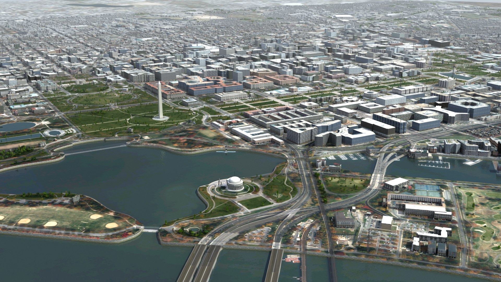 Washington Dc 3d Model Turbosquid 2095983