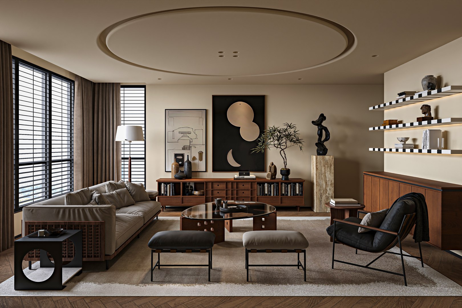 LIVING ROOM INTERIOR 3D Model - TurboSquid 2192726