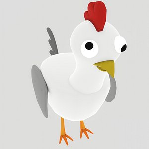 3D chicken