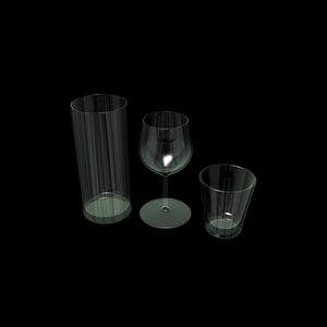 glasses 3D model