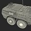 Amphibious Armoured Personnel Carrier BTR 80A Rigged