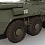 Amphibious Armoured Personnel Carrier BTR 80A Rigged