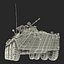 Amphibious Armoured Personnel Carrier BTR 80A Rigged
