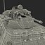 Amphibious Armoured Personnel Carrier BTR 80A Rigged