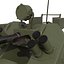 Amphibious Armoured Personnel Carrier BTR 80A Rigged