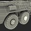 Amphibious Armoured Personnel Carrier BTR 80A Rigged