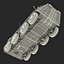 Amphibious Armoured Personnel Carrier BTR 80A Rigged