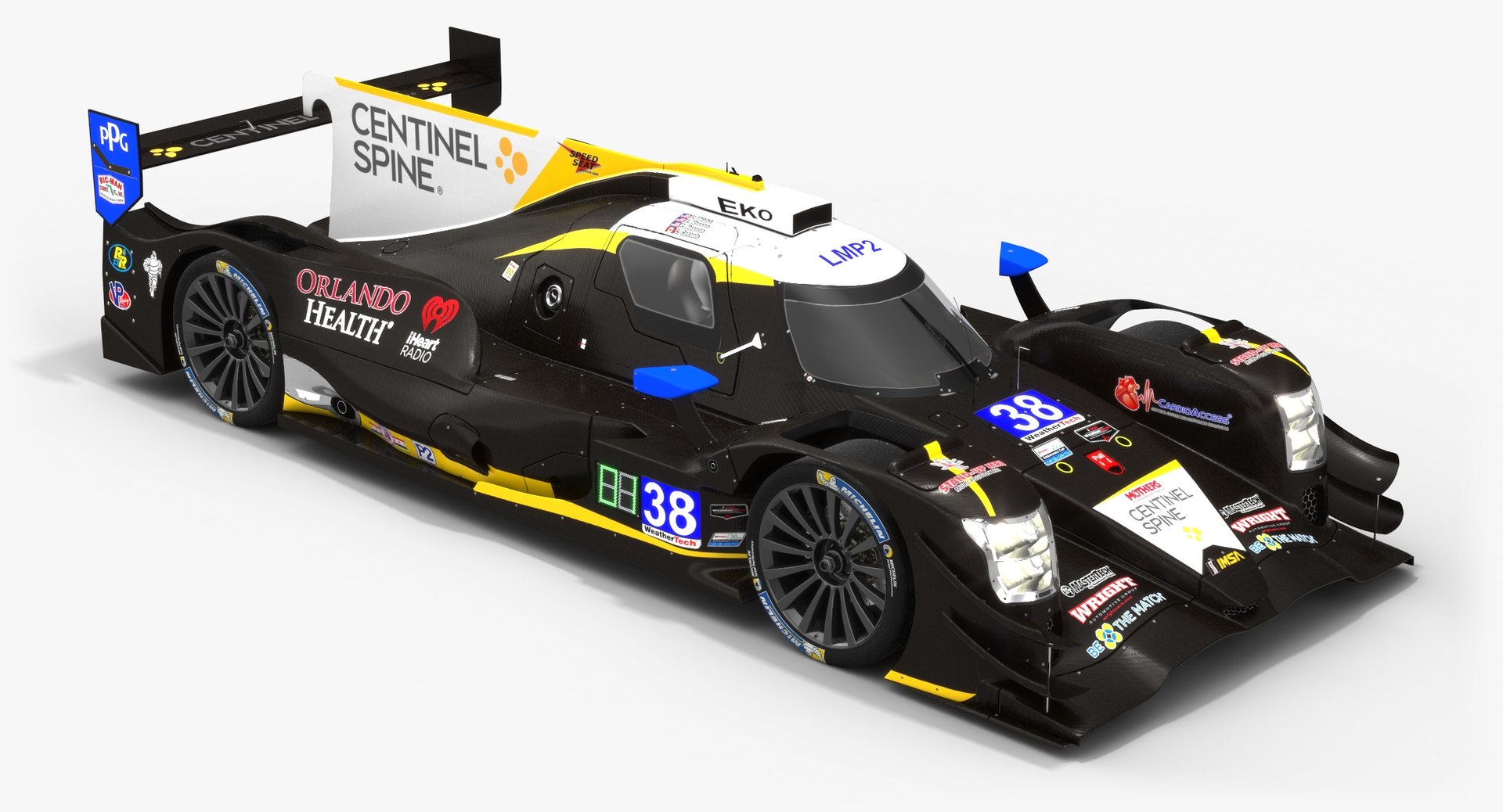 Race car imsa season model - TurboSquid 1414163